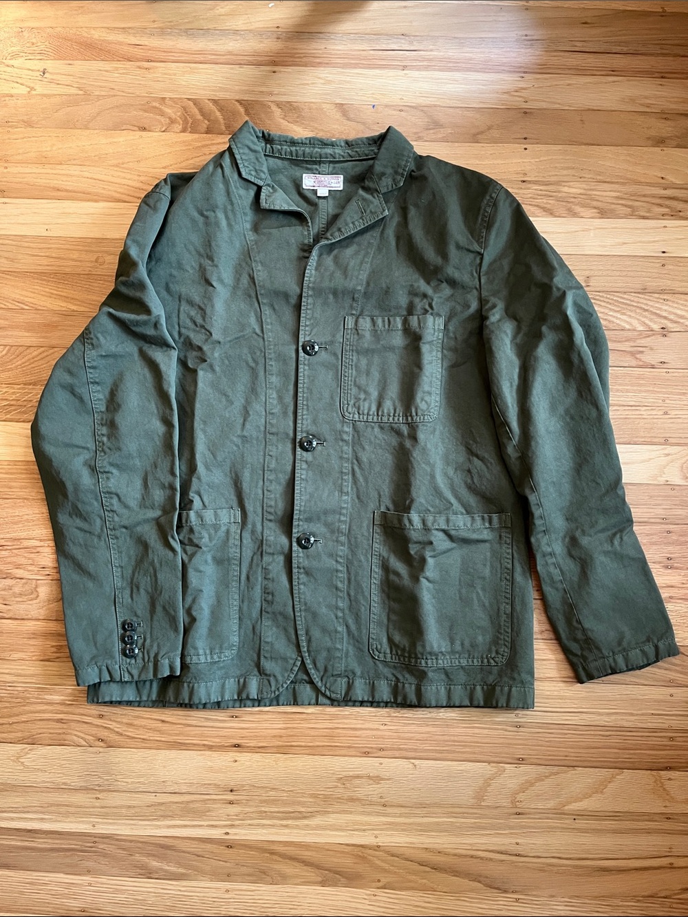 Wallace & Barnes x J.Crew Chore Blazer
44R Olive Green - NWOT